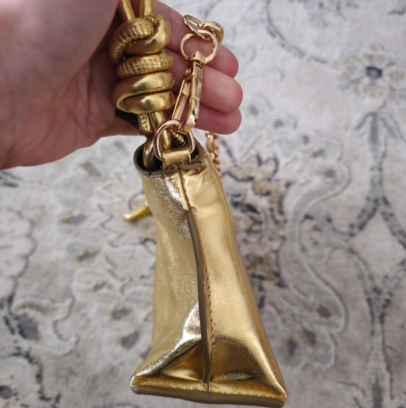 Billini Gold Metallic Bag - Picture 5 of 9